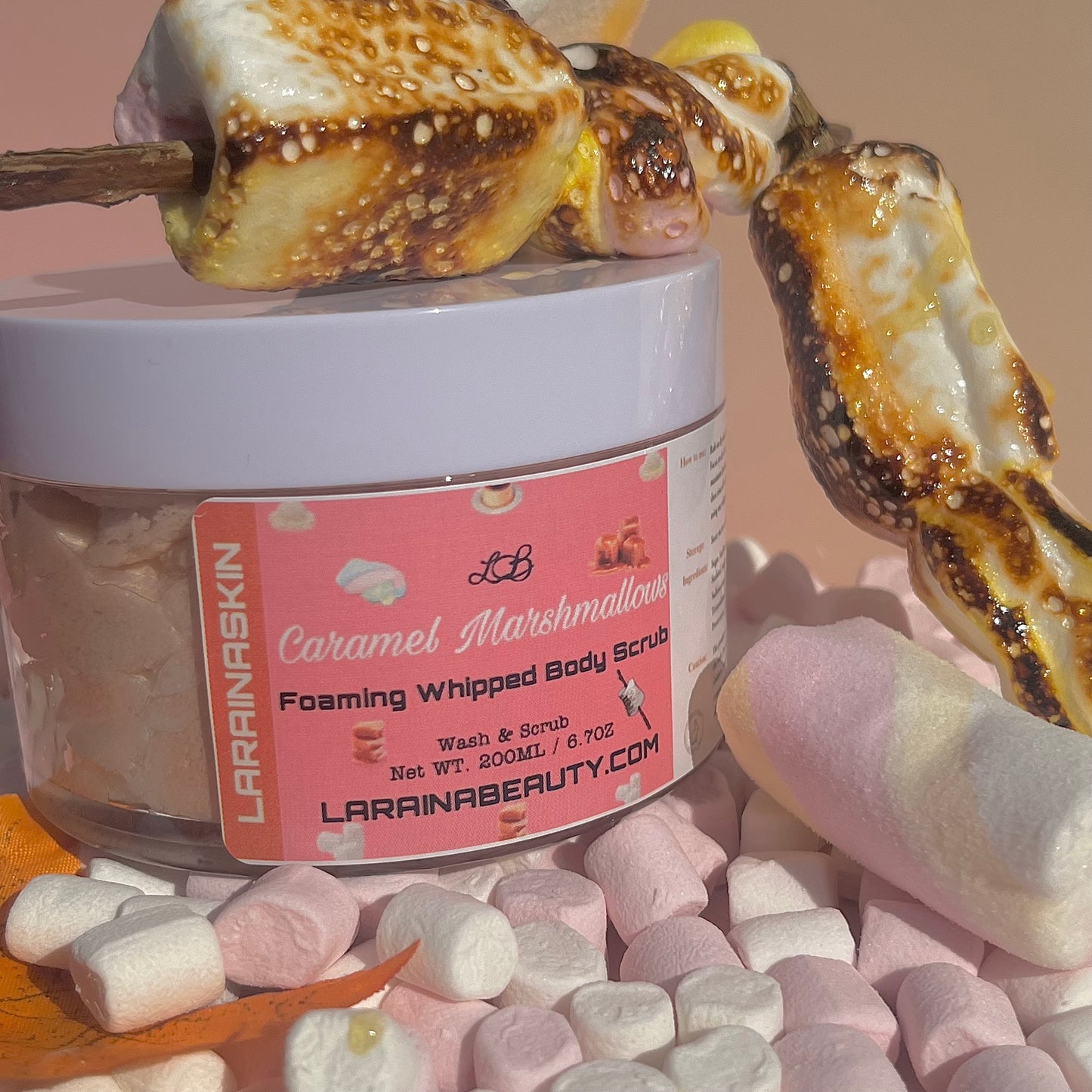 Caramel Scented Body Scrub. Exfoliation is key to smooth skin, use this body scrubs after using soap, exfoliating 2-3 times a week is great for getting rid of dry, flaky, patchy skin that is soft and cleansed with our foaming sugar scrubs, this also works as an exfoliating body wash or body cleanser. Our foaming body scrubs are the best skin exfoliators and learn how to exfoliate effectively.