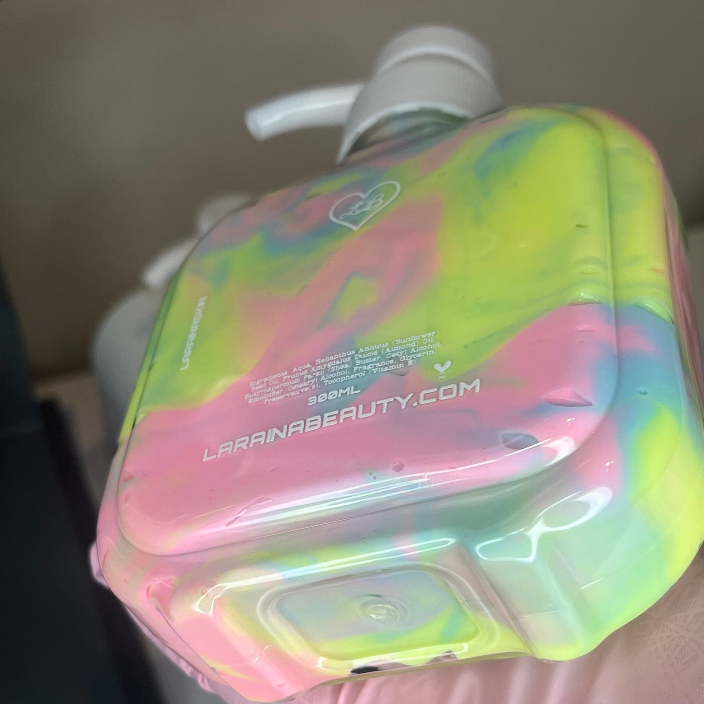 rainbow body lotion is the best body moisturiser for combination skin, this moisturising body cream is vitamin e packed, choose our KP smoothing body lotion for the best uk moisturising body care. This smells like a vanilla fruity tropical paradise perfect for winter skincare