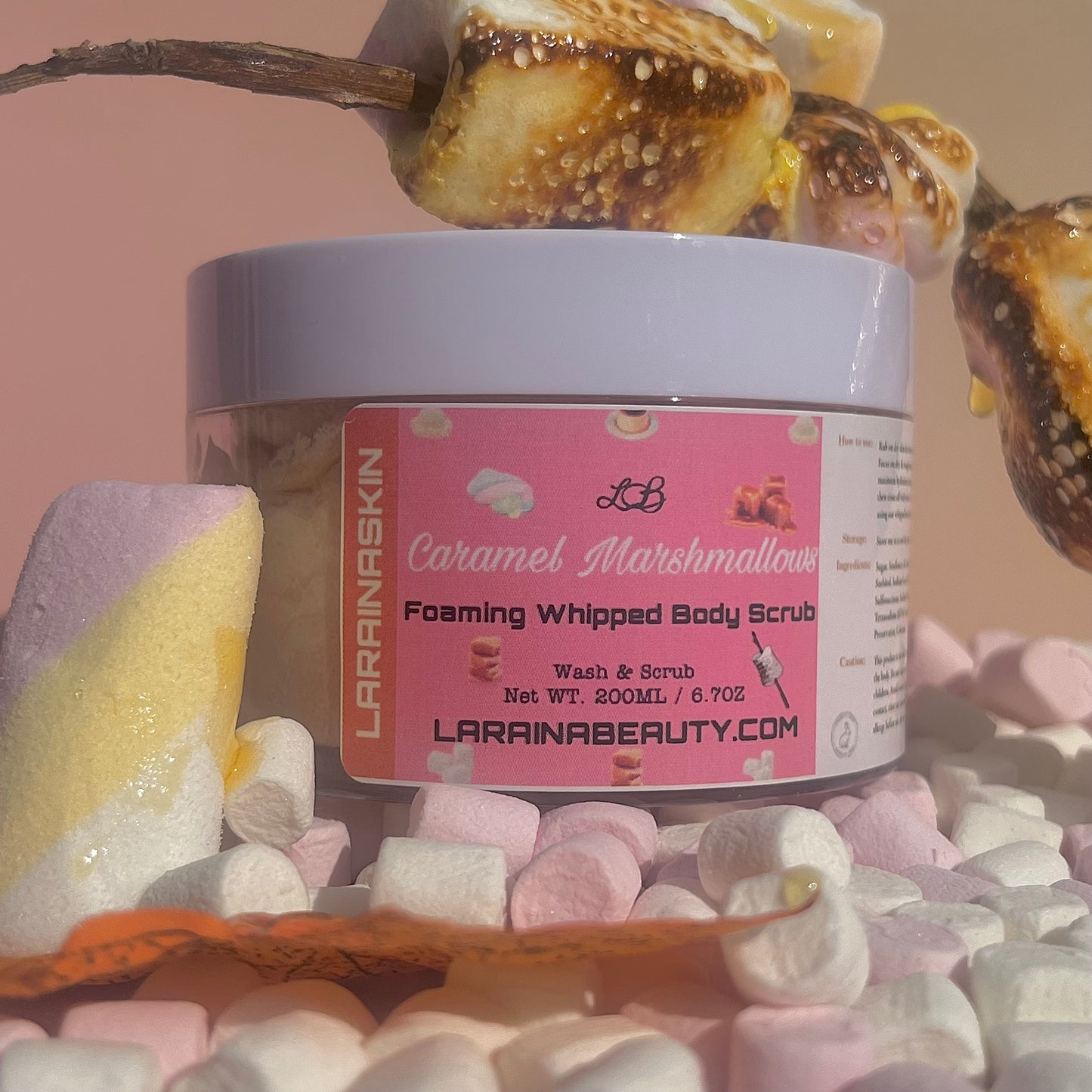 Foaming Whipped Sugar Scrub
