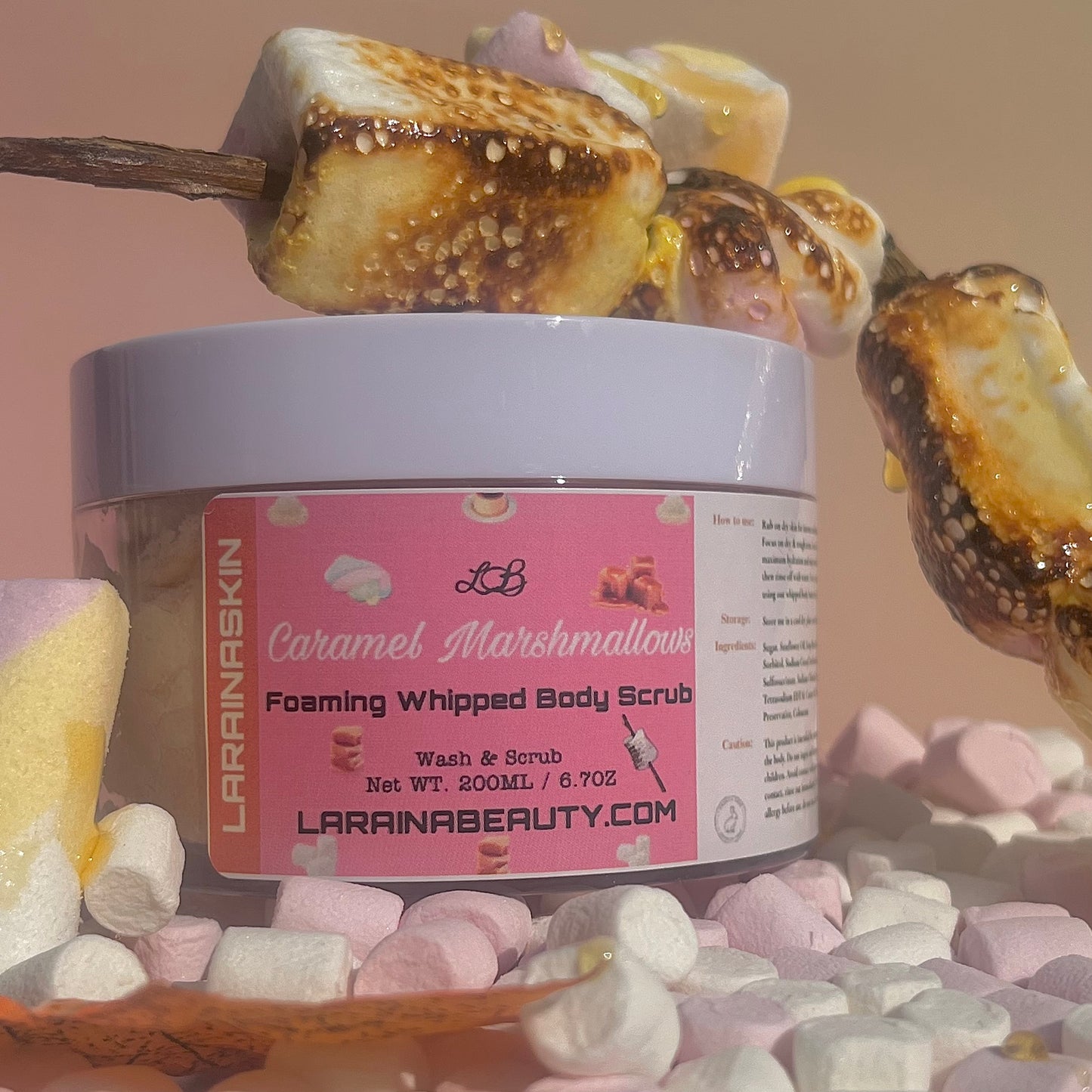 Foaming Whipped Sugar Scrub