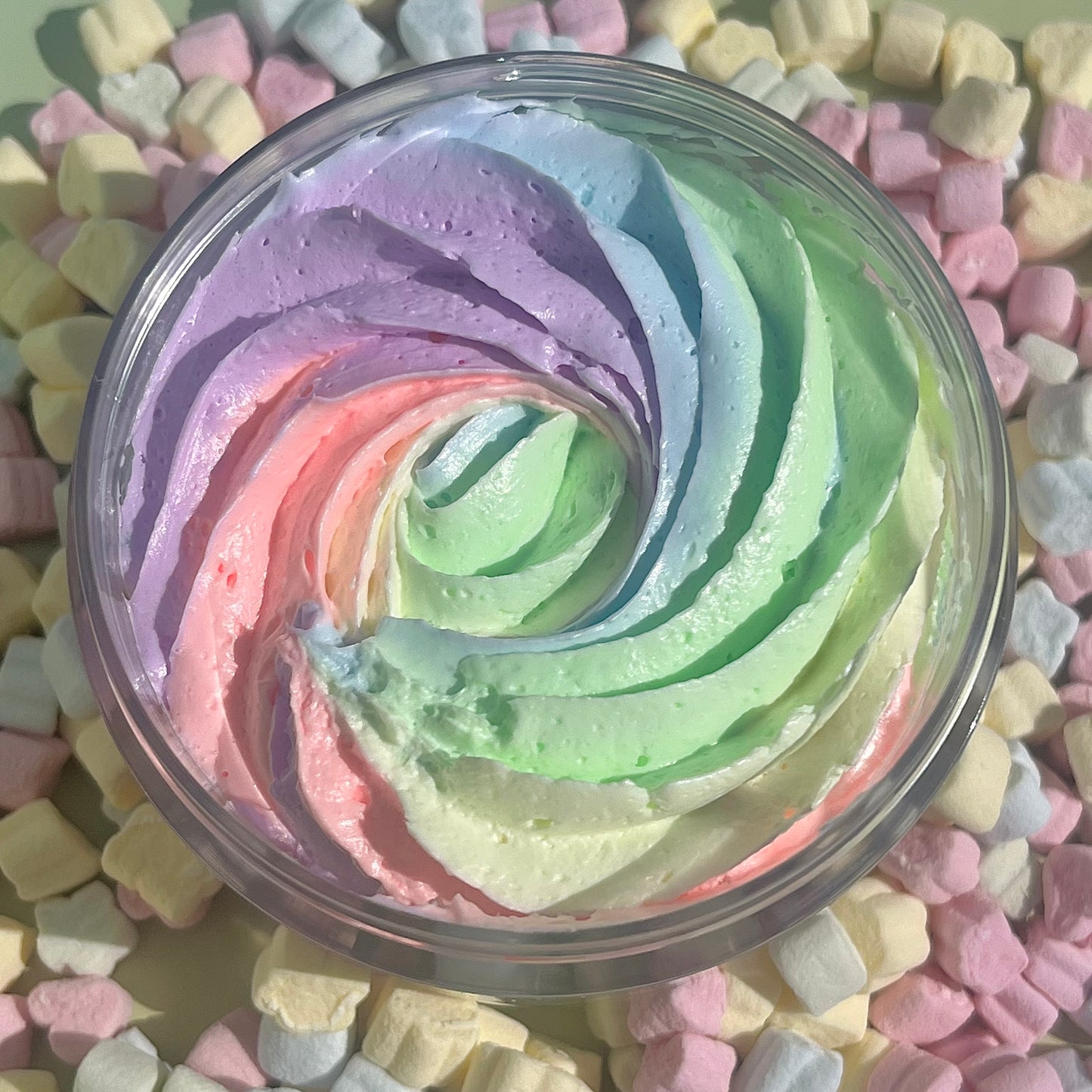 Unicorn body butter with a sweet scent of vanilla and fruits. Great for dry flaky skin that needs a boost for glowing soft skin. Made with Shea butter and other nourishing ingredients to keep Moisturised. The best uk body cream that leaves the skin glowing, packed with vitamin e, 99% natural ingredients. Get Healthy nourished skin with our bodycare that are also ideal for gifting such as for Valentine or birthday pamper box sets.