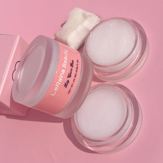 Coconut & Vanilla Lip Care Duo - lip care set, lip scrub and lip mask kit, best lip balm for dry lips, pair with the coconut flavoured lip oil. The best lip mask and lip scrub is in this duo and has been been compared as a lineage lip sleeping mask dupe.