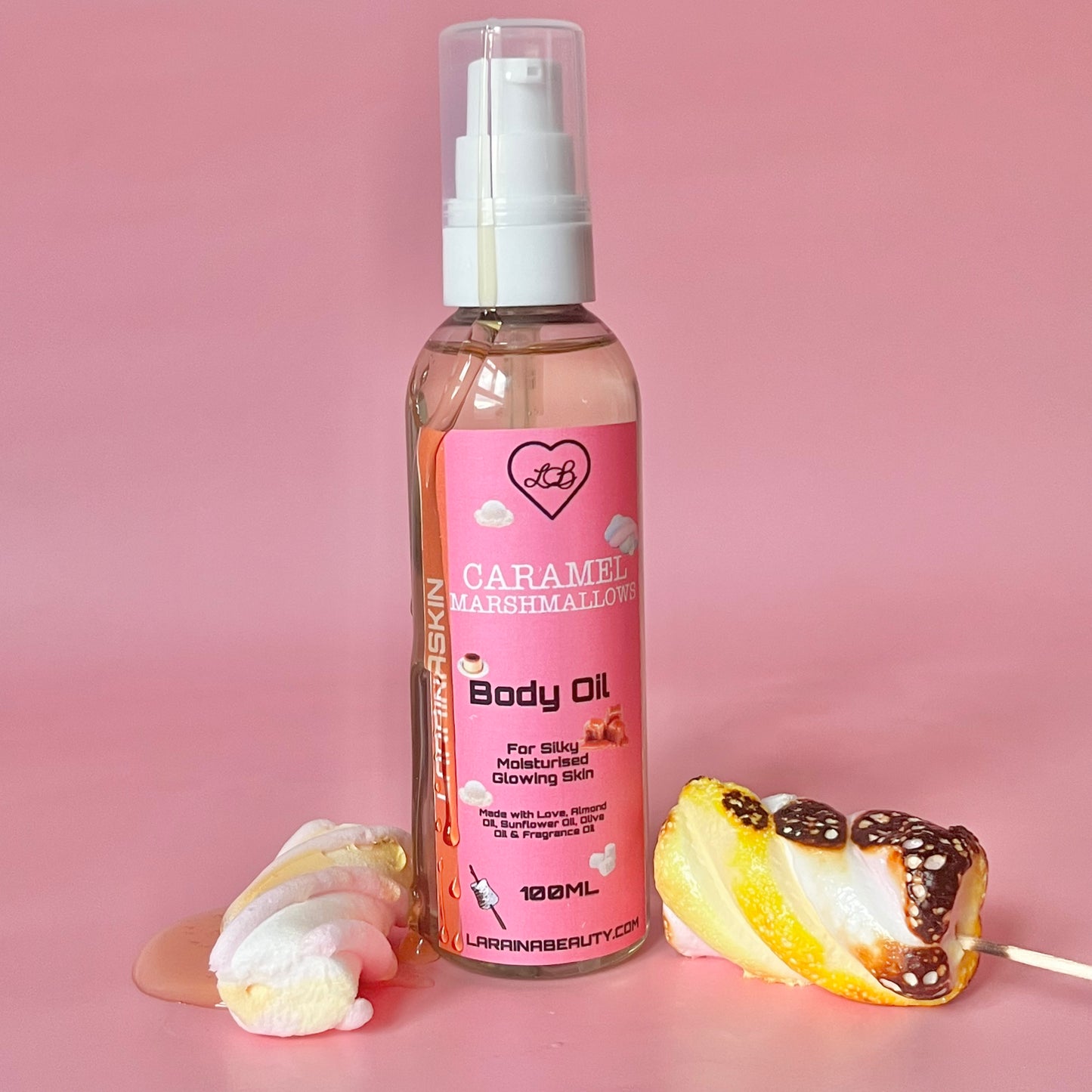 Caramel Body Moisturizer Oil