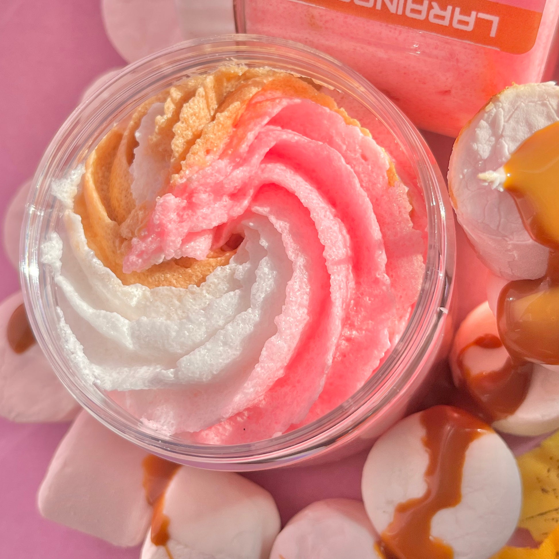 Exfoliating Marshmallow Scrub. Exfoliation is key to smooth skin, use this body scrubs after using soap, exfoliating 2-3 times a week is great for getting rid of dry, flaky, patchy skin that is soft and cleansed with our foaming sugar scrubs, this also works as an exfoliating body wash or body cleanser. Our foaming body scrubs are the best skin exfoliators and learn how to exfoliate effectively.