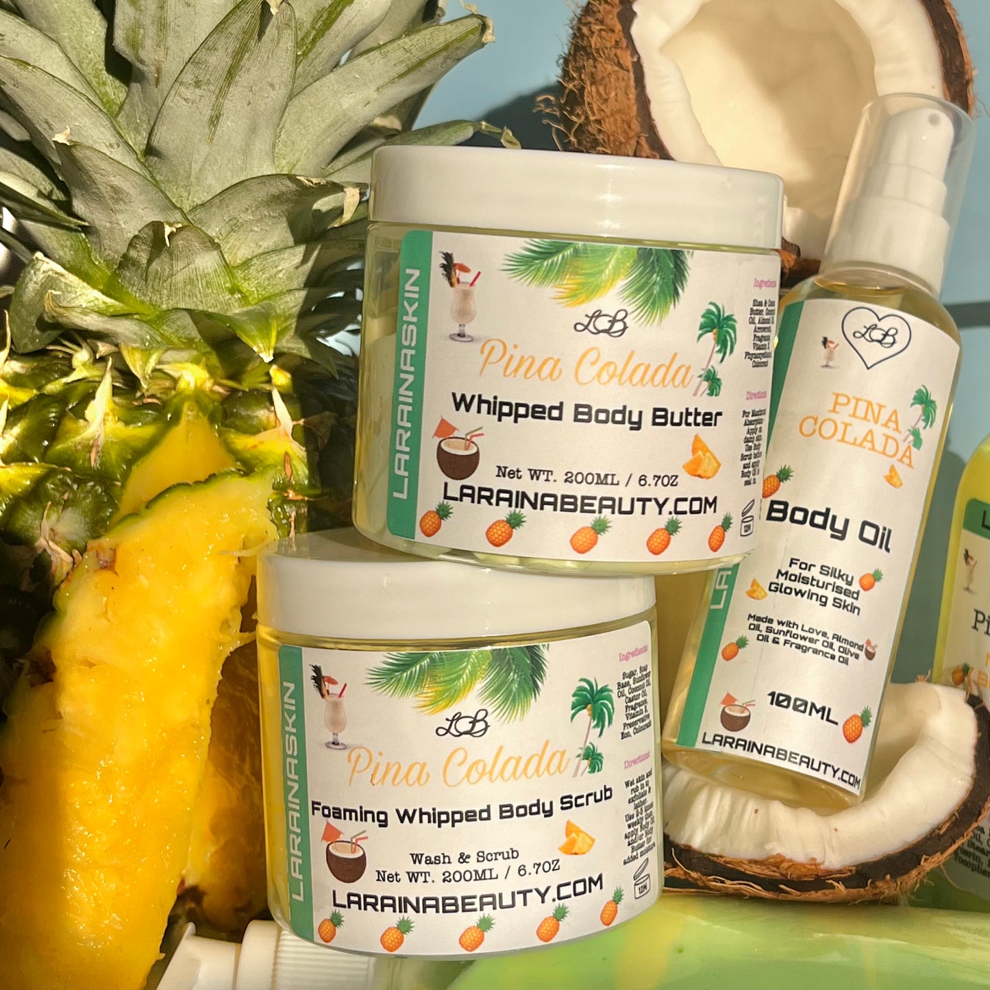 Pina Colada 🧉 Body Bundle Trio