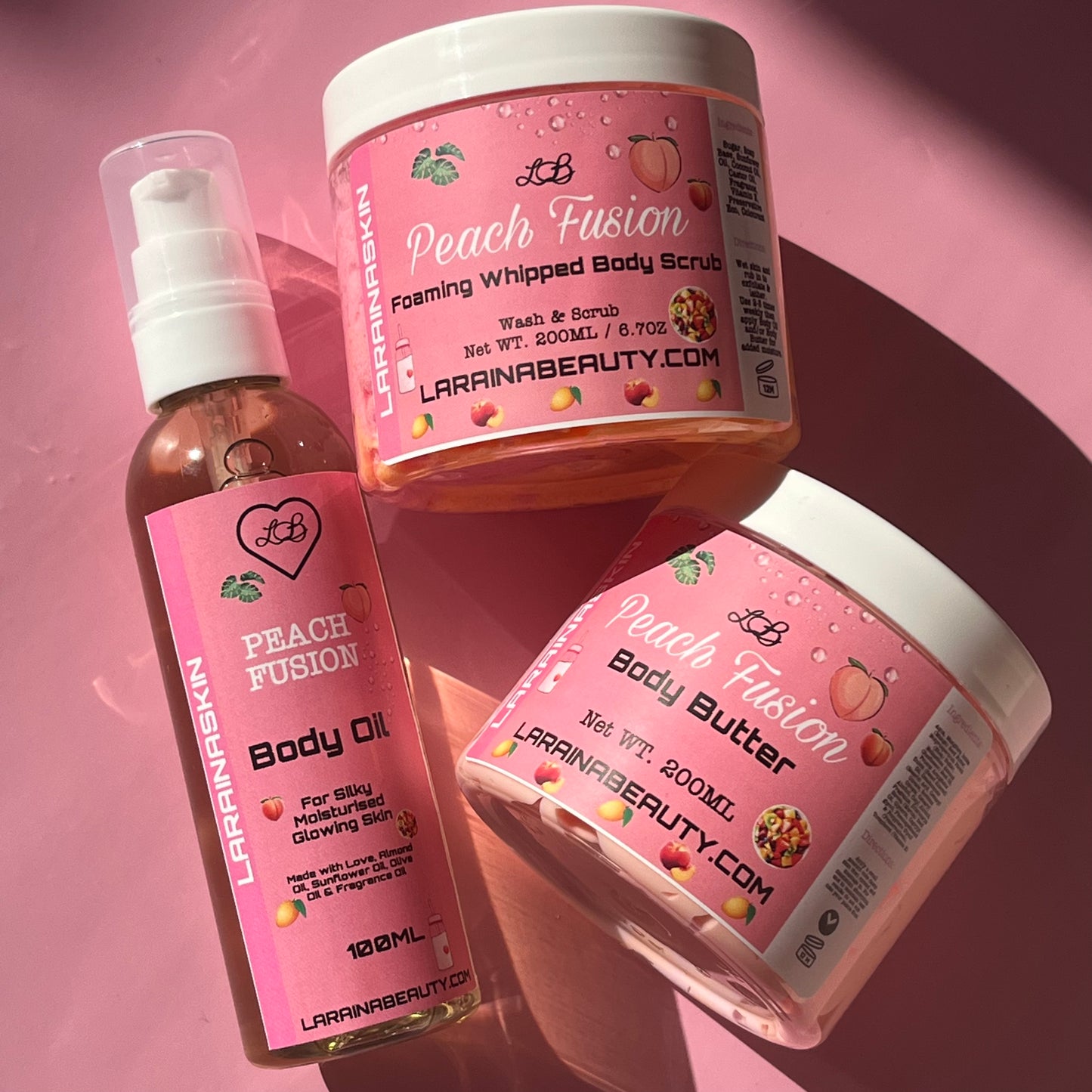 Peach Fusion 🍑🥭 Body Bundle Trio