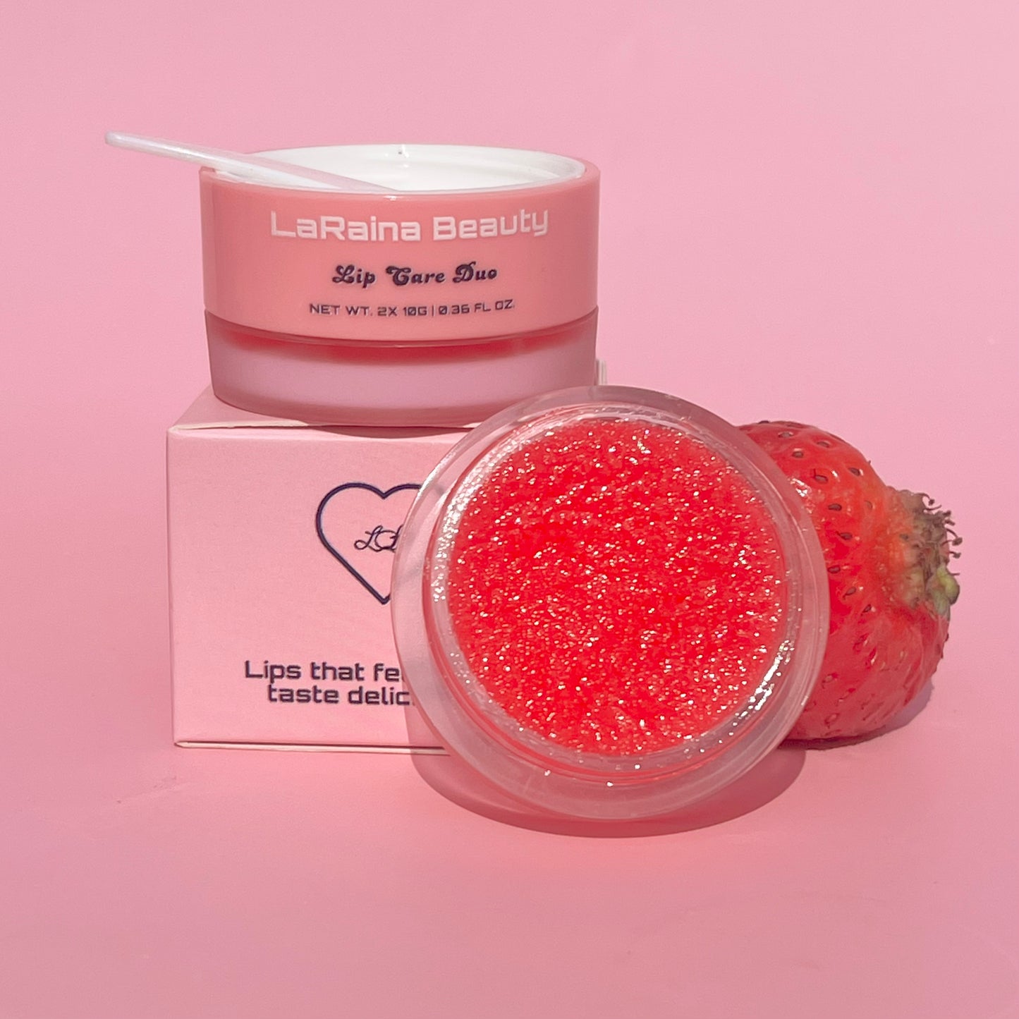 Strawberry 🍓 | Lip Mask & Scrub