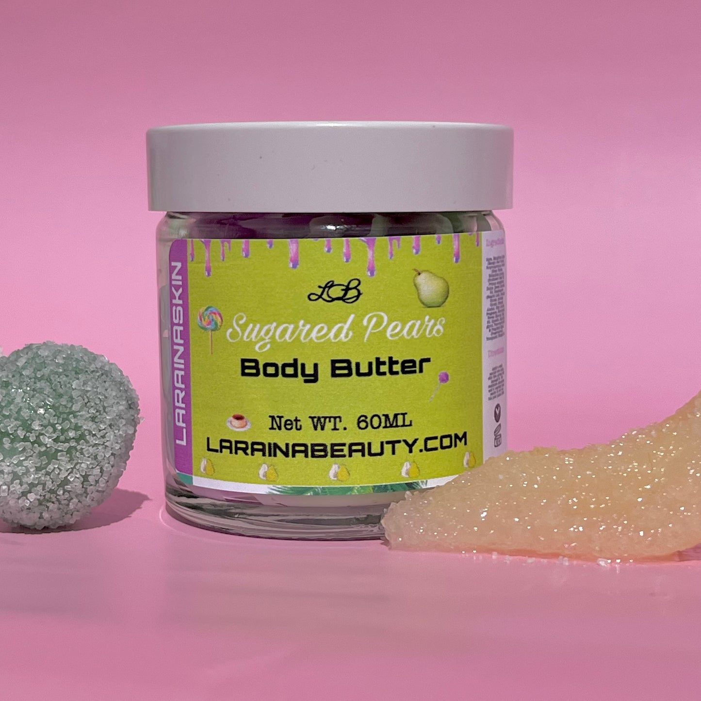 Mini Sugared Pears | Body Scrub, Butter & Oil